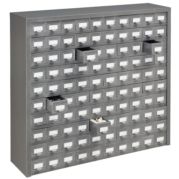 Global Industrial Drawer Cabinet with Steel, 36 in W x 34-1/2 in H x 9 D 986102 - main